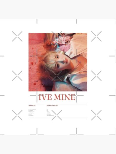 Alternative view of Ive Mine Liz Either Way Ver 2 Throw Pillow