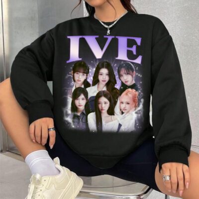 Alternative view of Retro Ive Kpop T-shirt, Ive Empathy Album Shirt