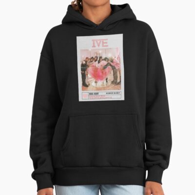 Alternative view of Ive Rebel Heart Hoodie