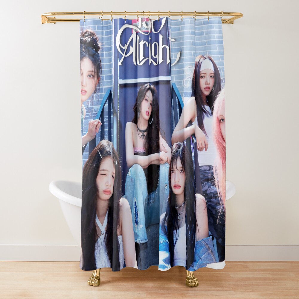 New Top Ive Secret Shower Curtain