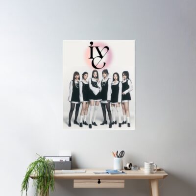 Alternative view of Ive Group Girl Members Poster