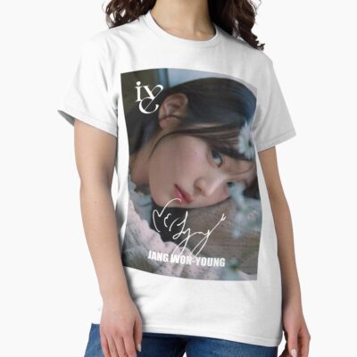 Alternative view of Jang Wonyoung Ive Mine T-shirt
