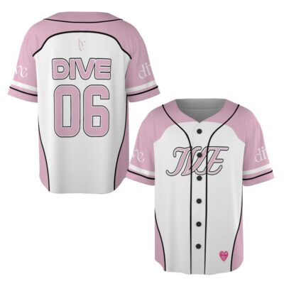 Alternative view of IVE Members Baseball Jersey