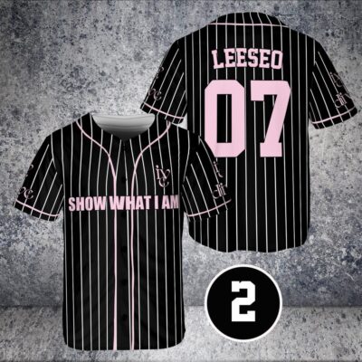 Alternative view of Personalizable Ive Member Baseball Jersey